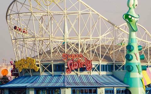 Loop-Dee Doop-Dee Coaster in Minion Land — Universal Studios Beijing in Beijing