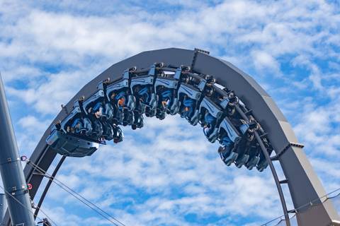 Inversion on the Decepticoaster — Universal Studios Beijing in Beijing