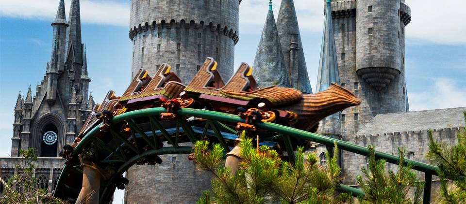 Flight of the Hippogriff at Universal Studios Beijing
