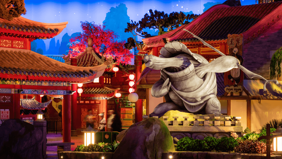 Kung Fu Panda Journey of the Dragon Warrior at Universal Studios Beijing