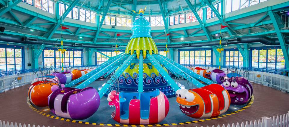 Silly Swirly Fun Ride at Universal Studios Beijing