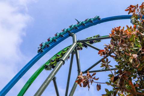 Goliath Mega Coaster at Walibi Holland