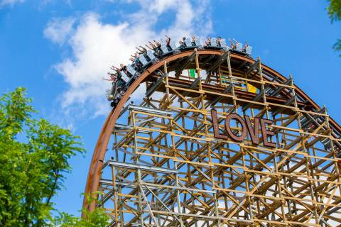 Untamed Hybrid Coaster at Walibi Holland