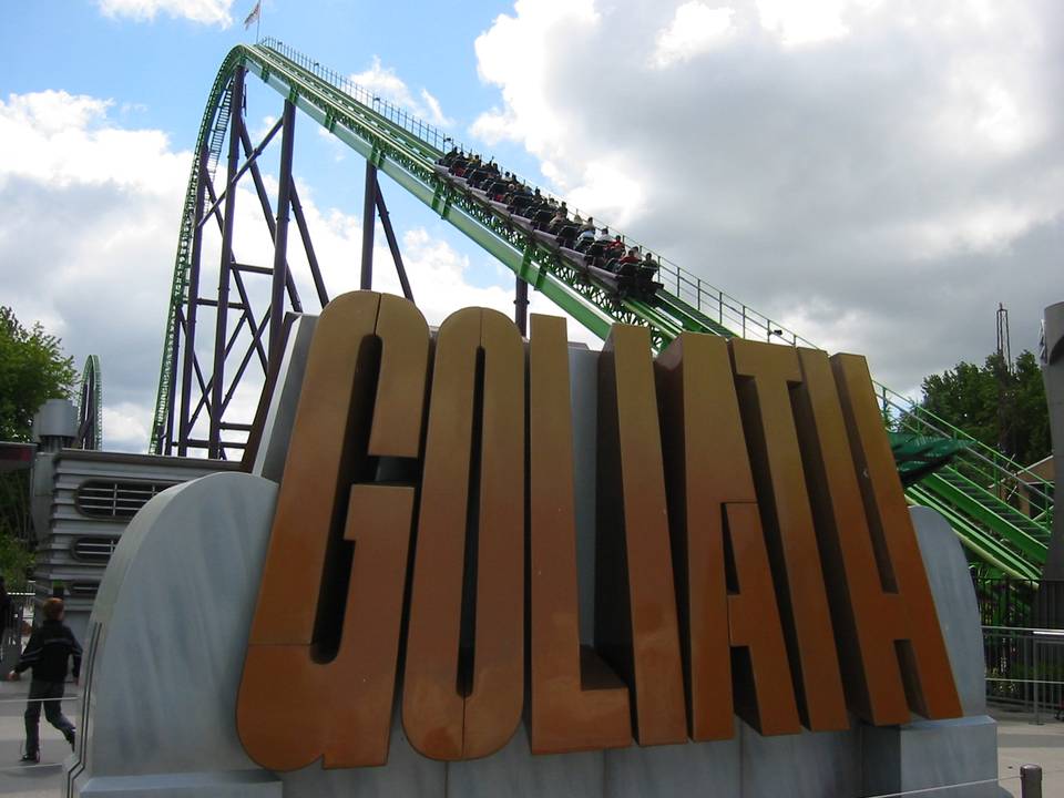 Goliath at Walibi Holland