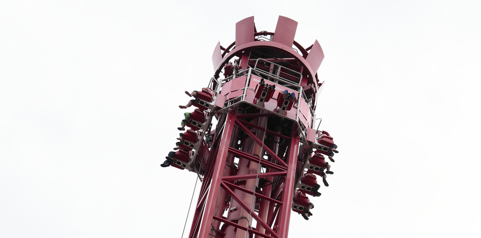 Red Tower Observation at Fuji-Q Highland