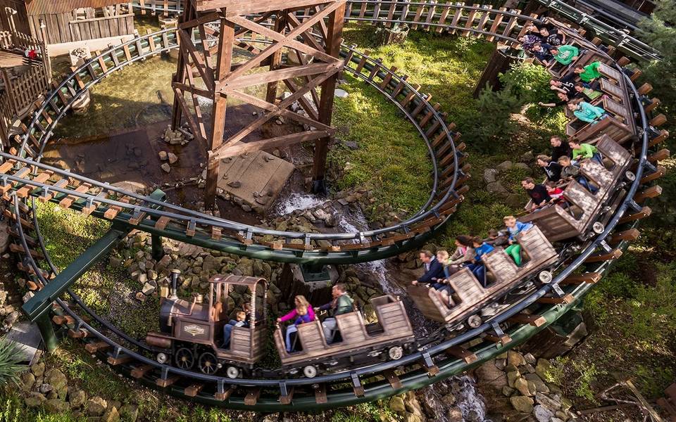 Colorado Adventure roller coaster at Phantasialand