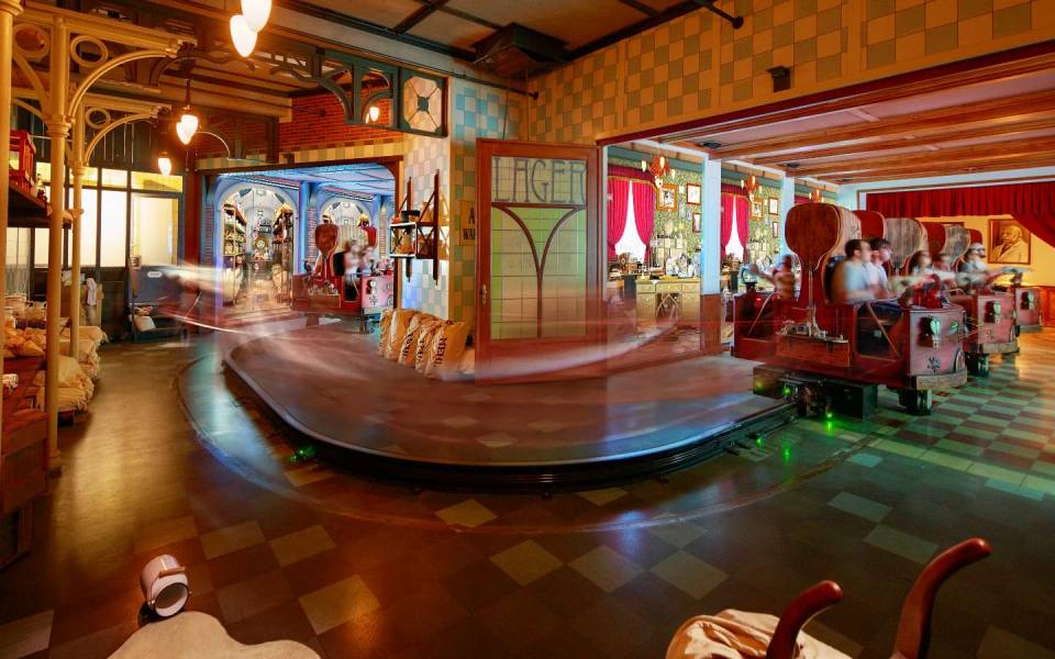 Maus au Chocolat dark ride at Phantasialand