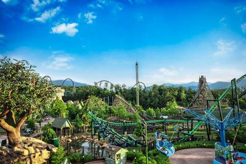 Wildwood Grove and Coasters at Dollywood