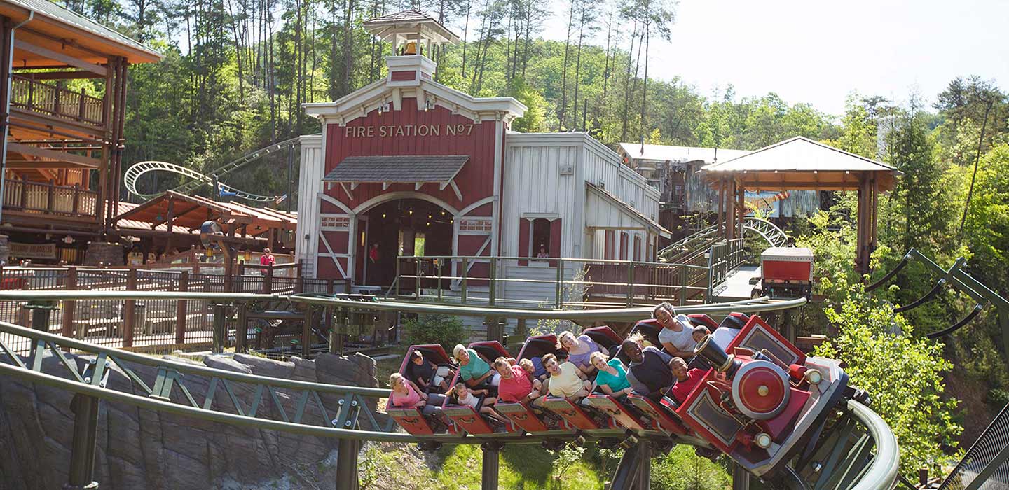 FireChaser Express at the park