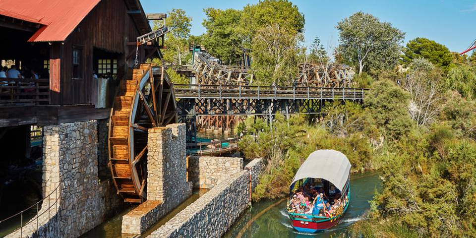 Silver River Flume at PortAventura Park