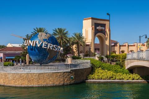 Universal Studios Florida Entrance Arch and Globe