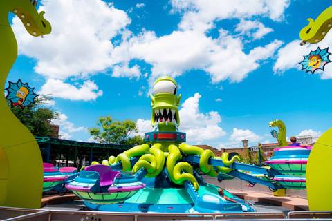 Kang & Kodos' Twirl 'n' Hurl in Springfield — Universal Studios Florida in Orlando, Florida