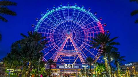 ICON Park & The Wheel — Landmark near Universal Studios Florida