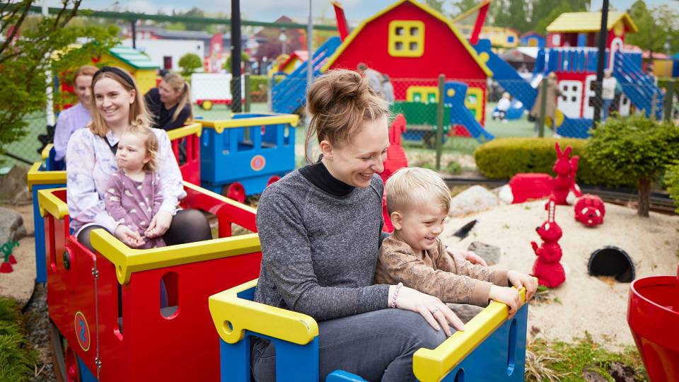 Duplo Land Train at Legoland Billund Resort