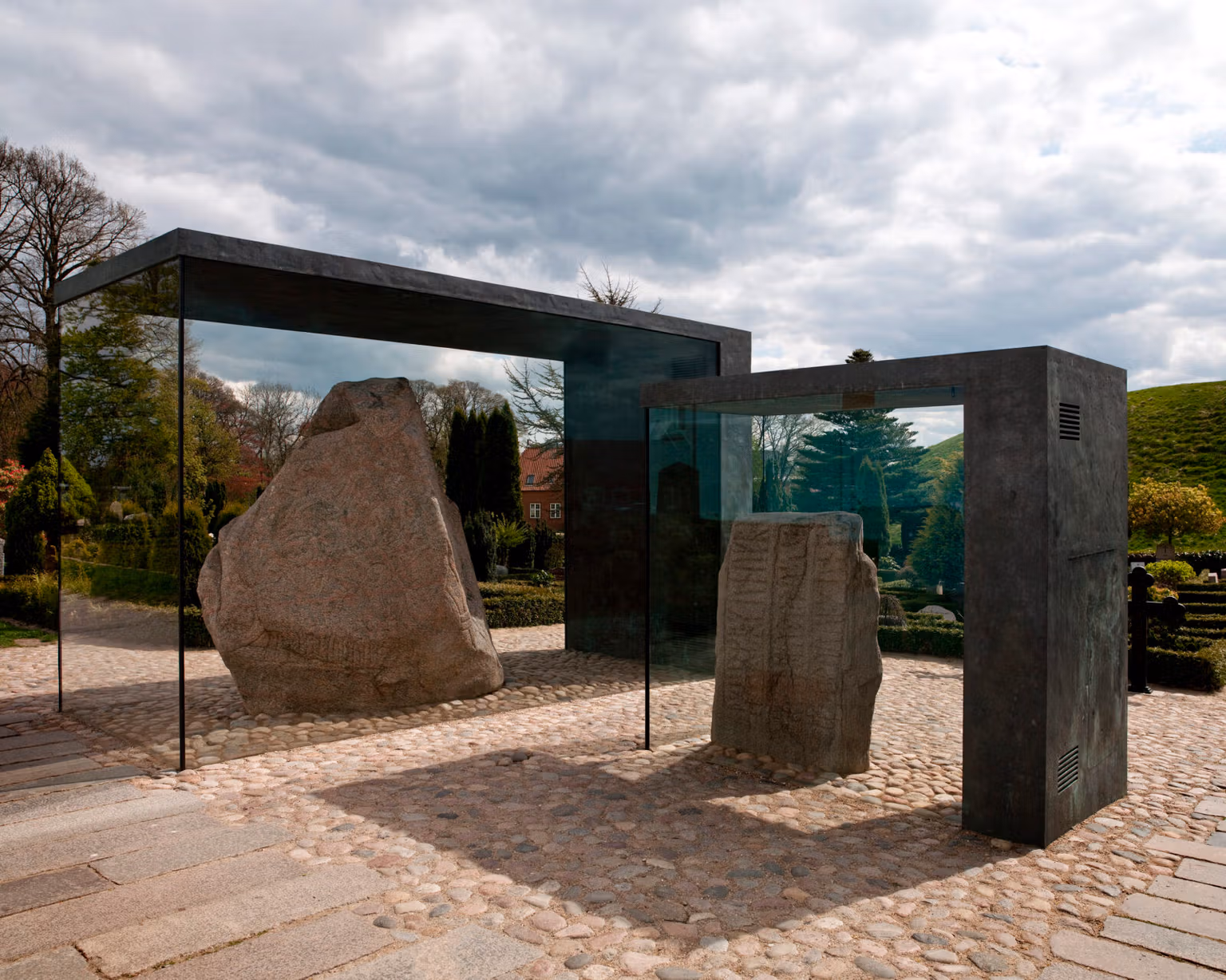 Jelling Mounds, a landmark near the park