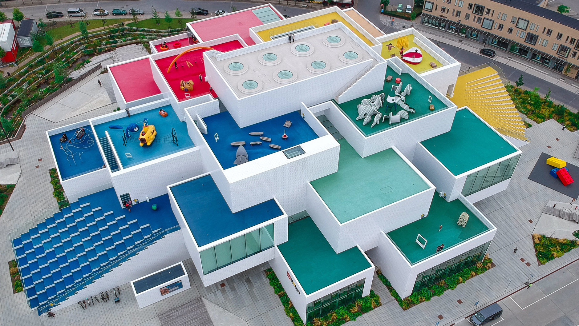 Lego House, a museum near the park