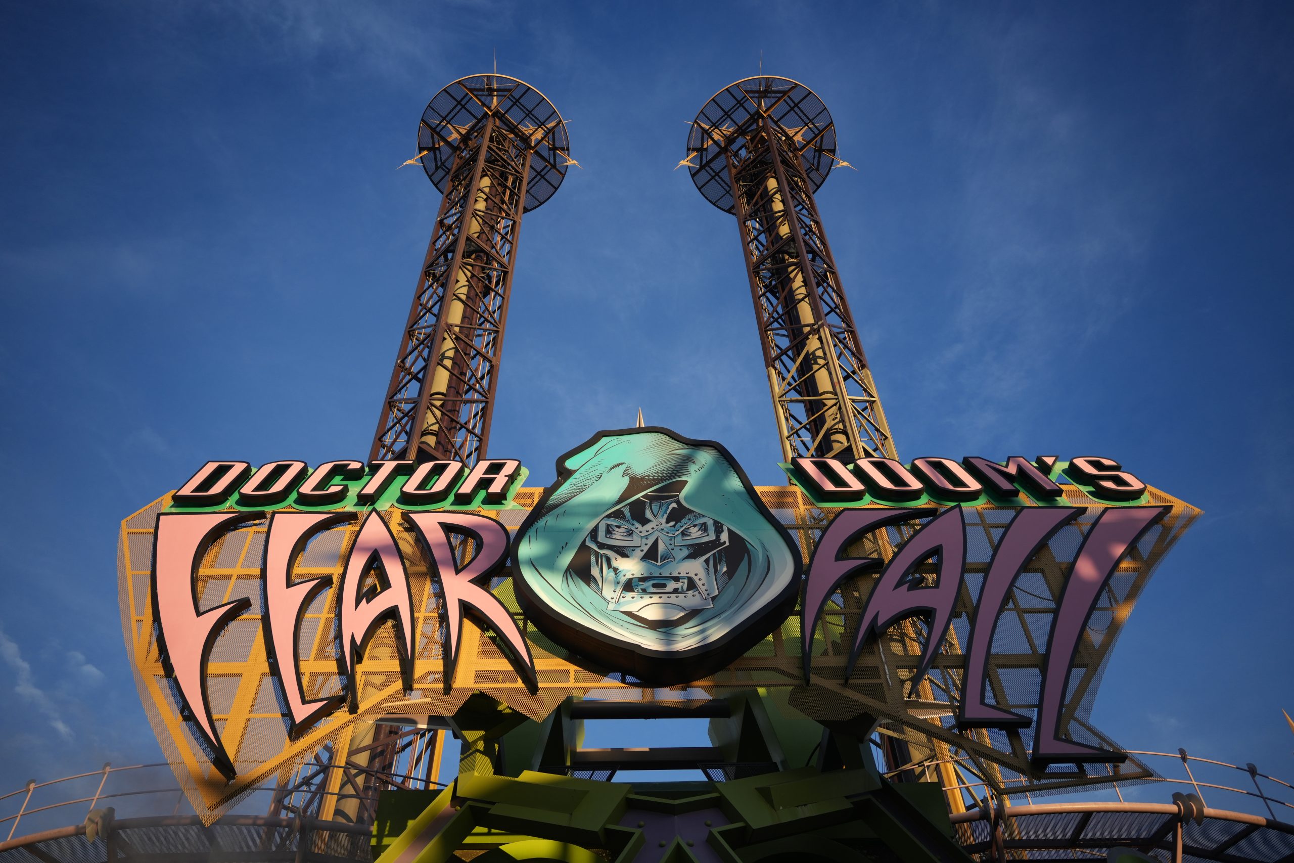 Doctor Doom's Fearfall at the park