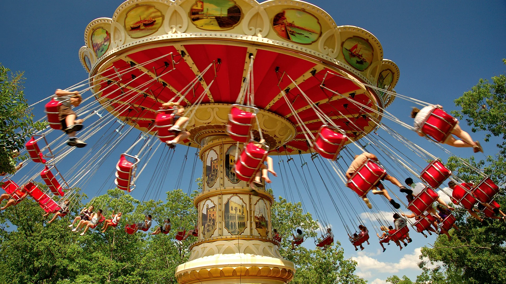Grand Exposition Carousel at the park