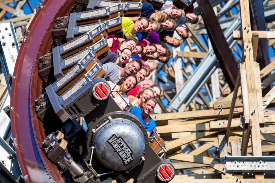 Steel Vengeance roller coaster at Cedar Point