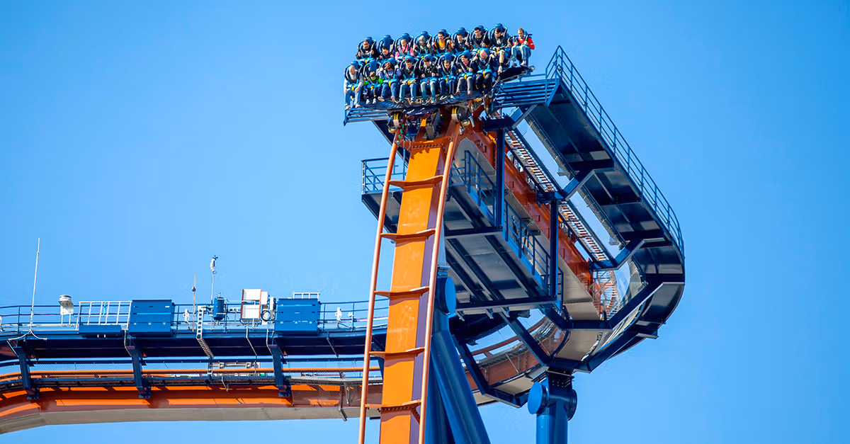 Valravn roller coaster at Cedar Point
