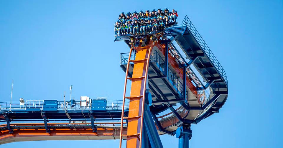 Valravn roller coaster at Cedar Point