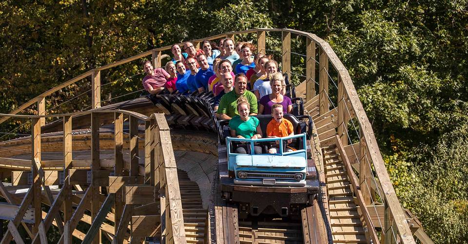 Mystic Timbers at Kings Island