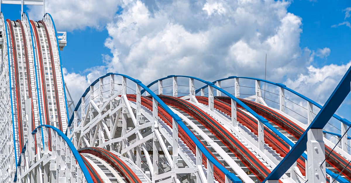 Racer at Kings Island