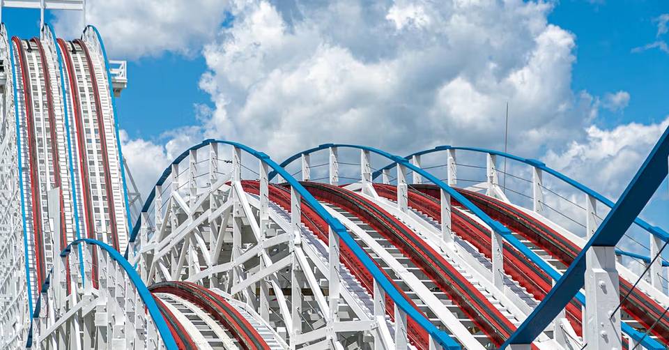 Racer at Kings Island