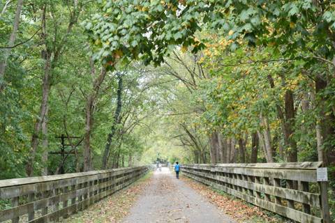 Little Miami Scenic Trail — Nature near Kings Island