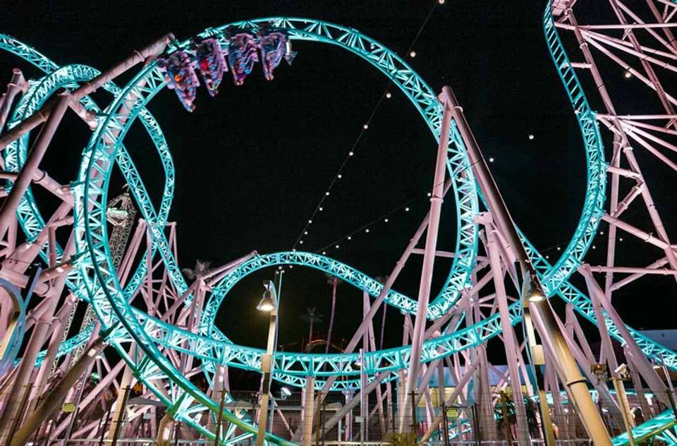 HangTime roller coaster at Knott's Berry Farm