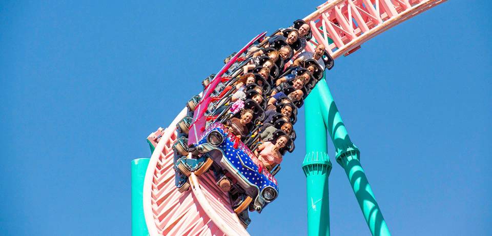 Xcelerator roller coaster at Knott's Berry Farm