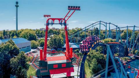 Skyrush and Mix'd Flavored by Twizzlers — Hersheypark in Hershey, Pennsylvania