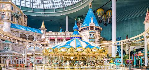 Camelot Carousel at Lotte World Adventure