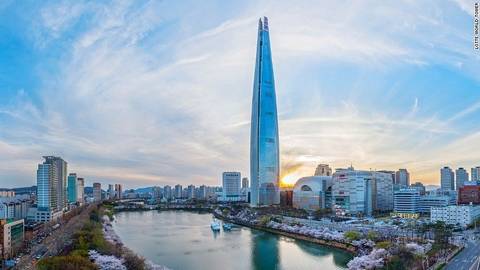 Lotte World Tower Seoul Sky — Landmark near Lotte World