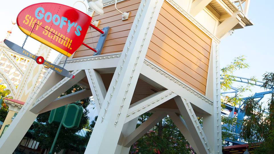 Goofy's Sky School at Disney California Adventure