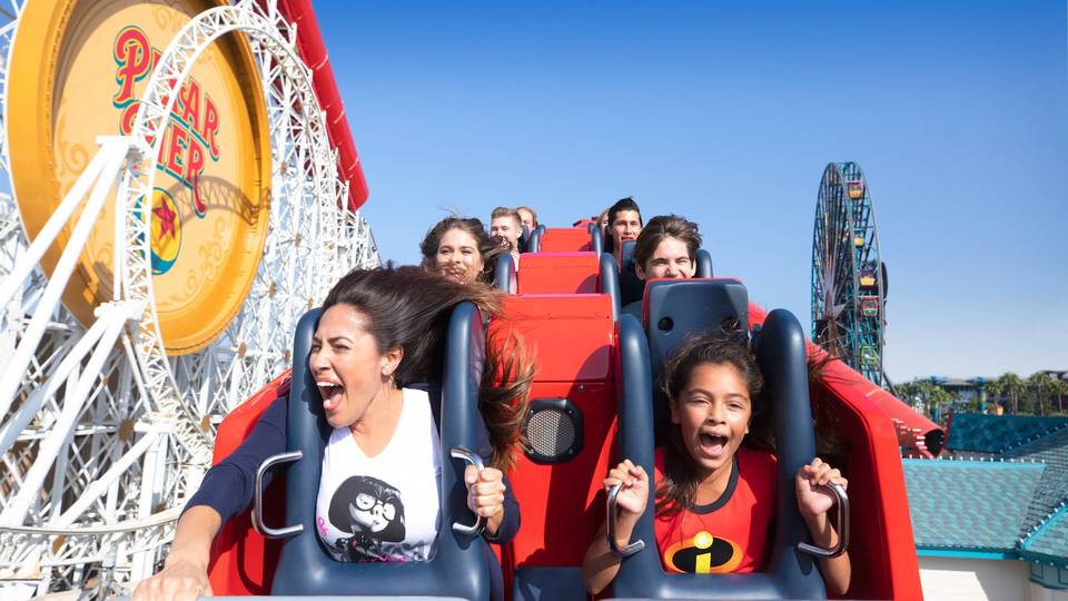 Incredicoaster at Disney California Adventure