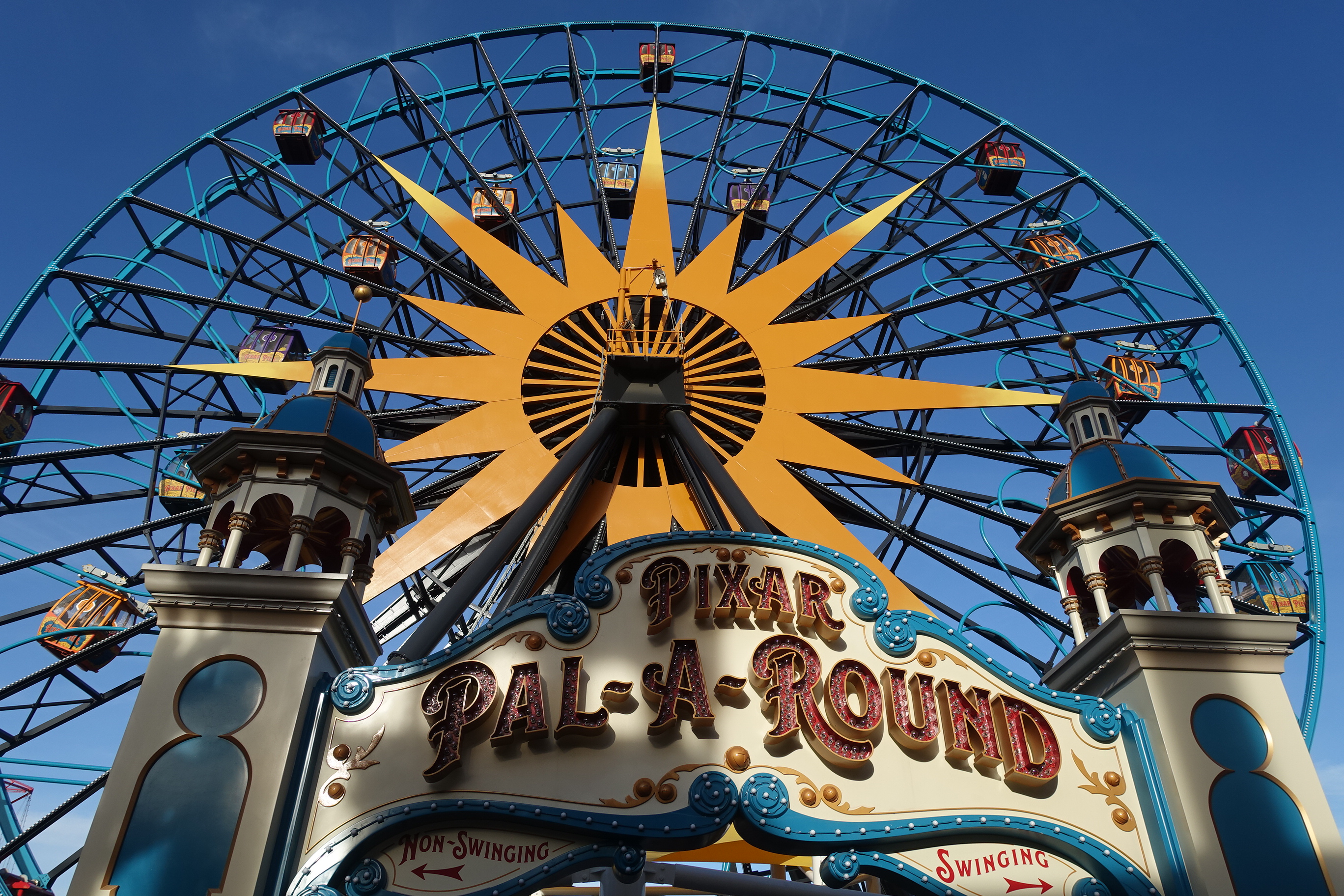 Pixar Pal-A-Round at the park