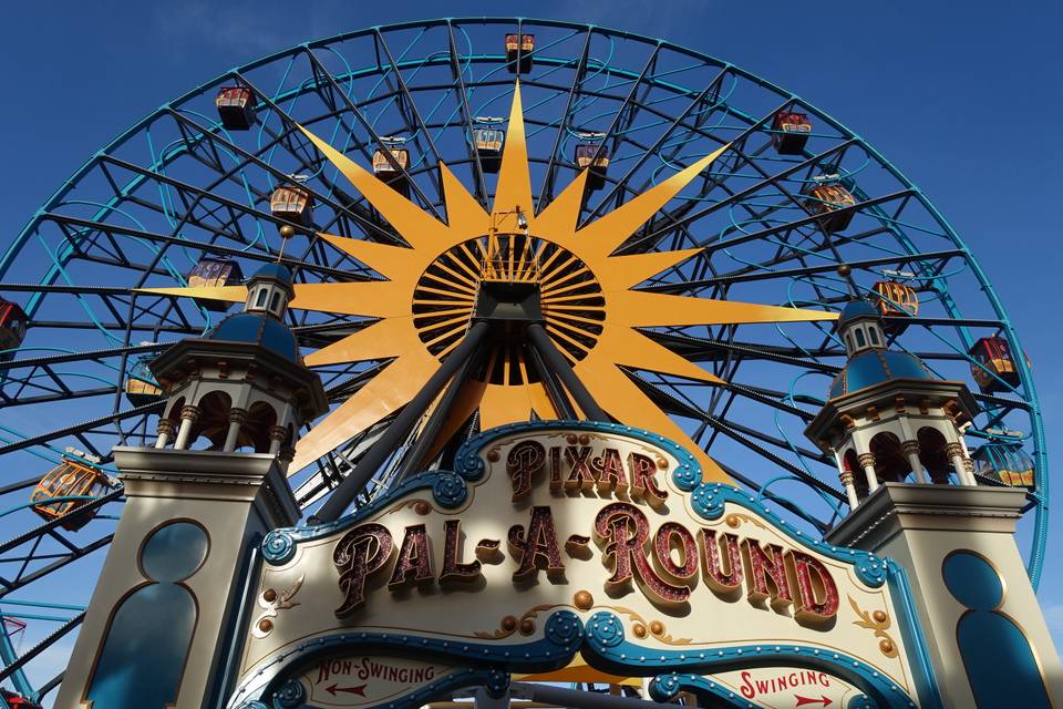 Pixar Pal-A-Round at Disney California Adventure