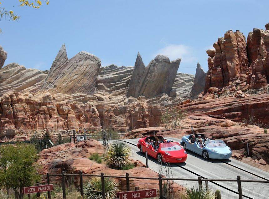 Radiator Springs Racers at Disney California Adventure