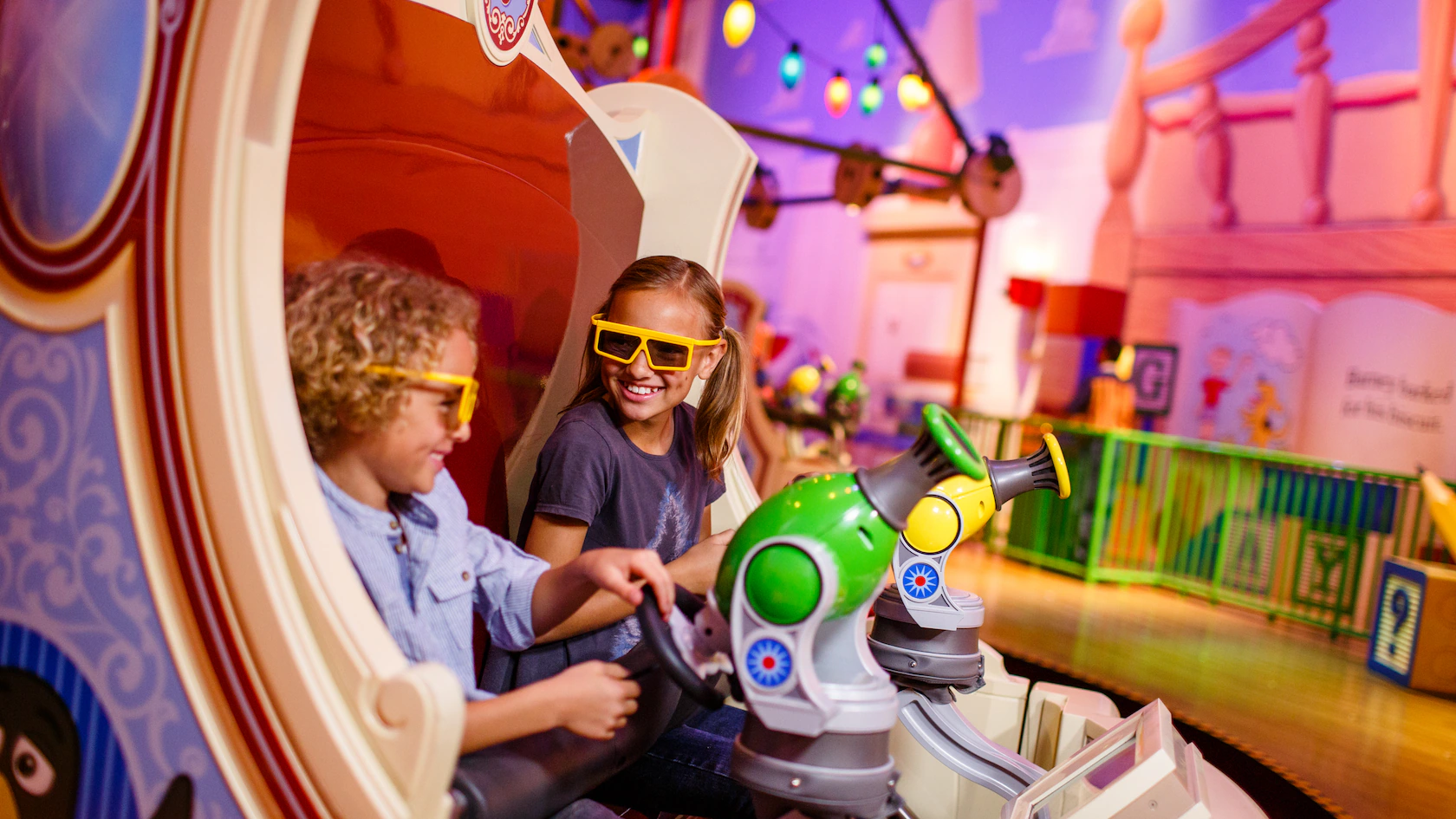 Toy Story Midway Mania! at Disney California Adventure