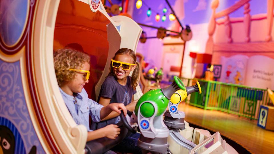Toy Story Midway Mania! at Disney California Adventure