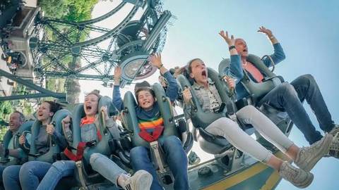 Passenger View Of Ride — Efteling in Kaatsheuvel