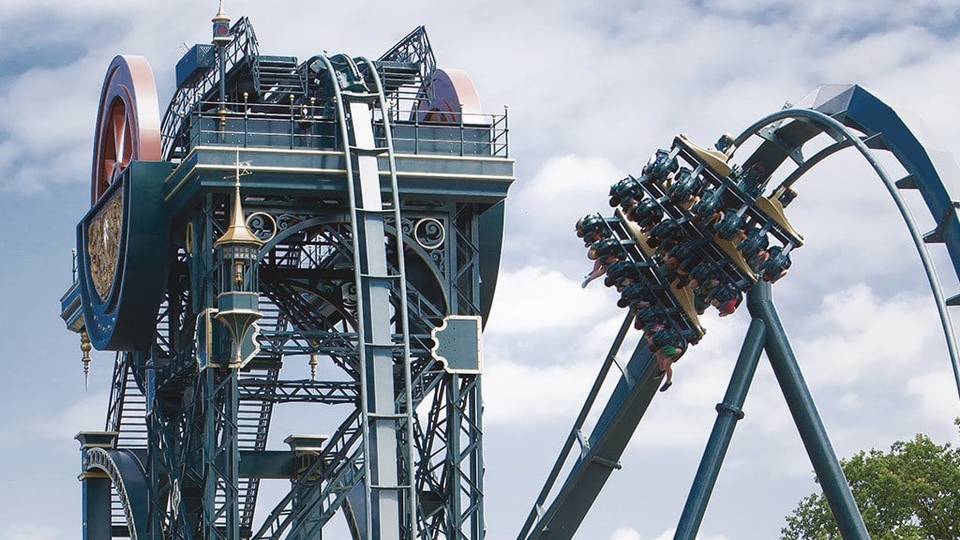 Baron 1898 roller coaster at Efteling