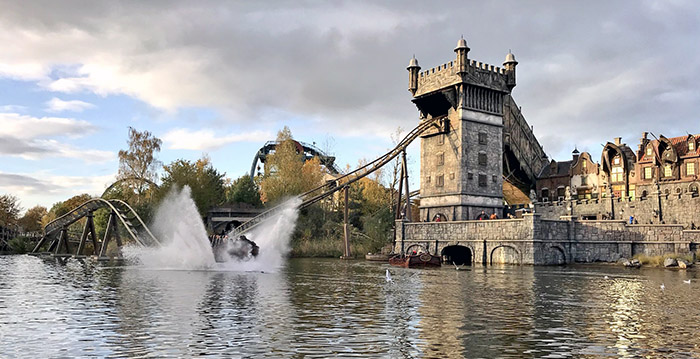 De Vliegende Hollander water ride at Efteling