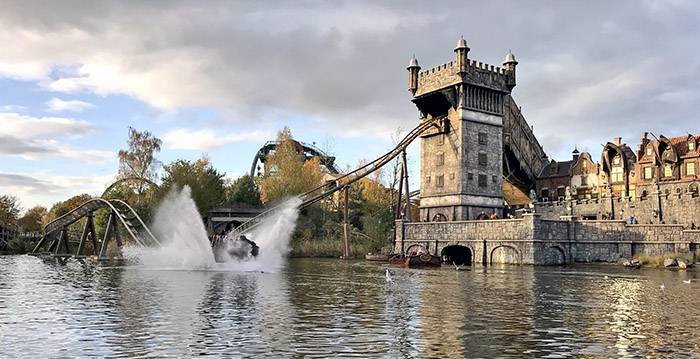 De Vliegende Hollander water ride at Efteling
