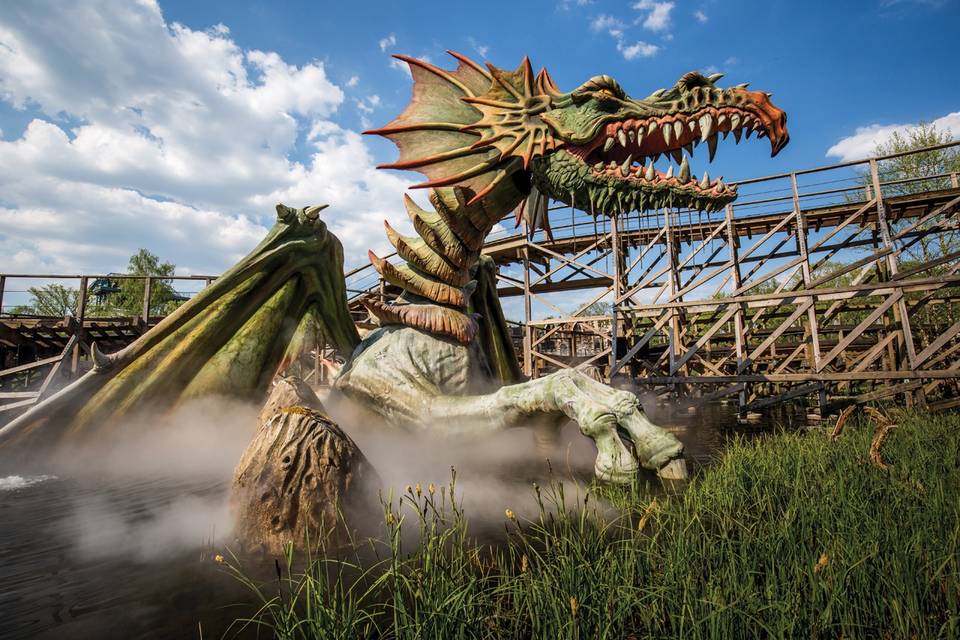 Joris en de Draak roller coaster at Efteling