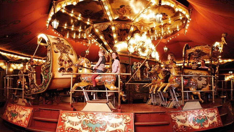 Stoomcarrousel ride at Efteling