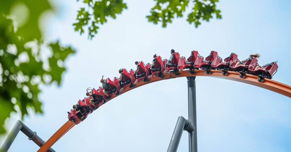 Jersey Devil Coaster at Six Flags Great Adventure