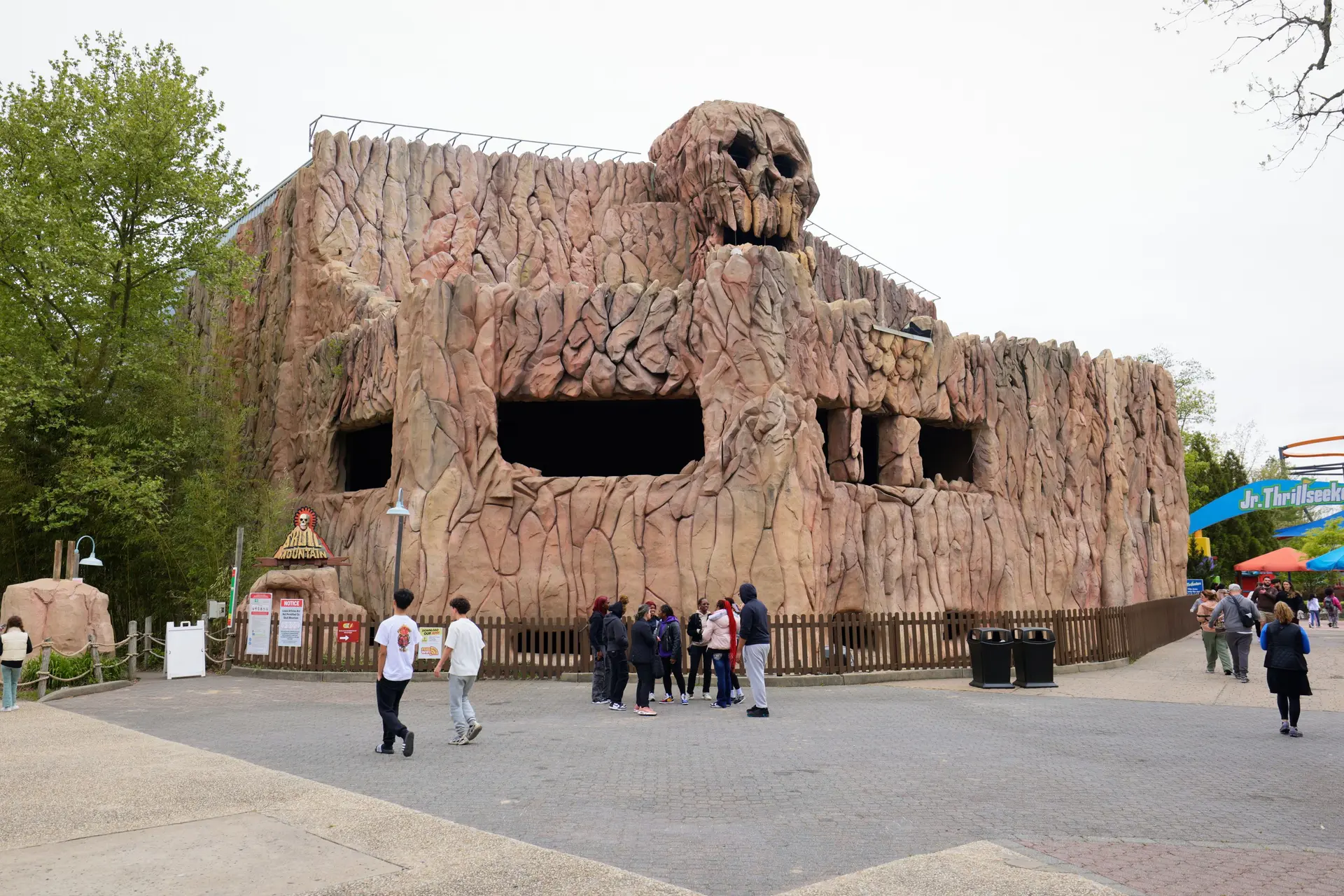Skull Mountain at the park