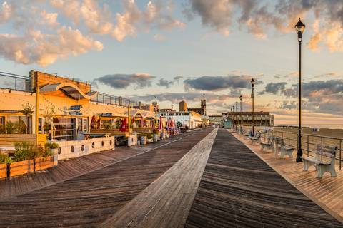 Asbury Park Boardwalk — Entertainment near Six Flags Great Adventure